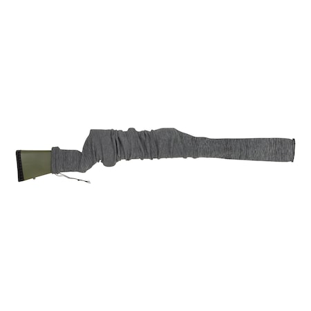 Allen Co 52 in. Gun Sock, Extra Wide Firearms with Large Scopes, Heather Gray 13105